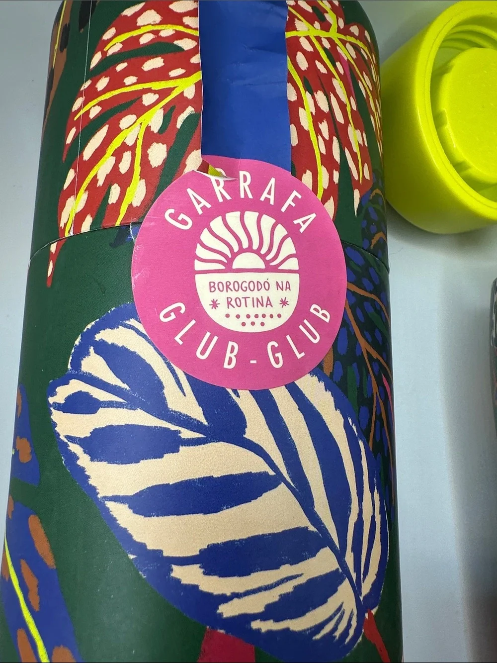 Farm Rio Floral Pattern Travel Insulated Water Bottle